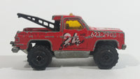 Majorette 24HR Service Depanneuse Tow Truck Red Die Cast Toy Car Vehicle