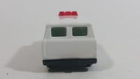 Yatming 1970s Ford Econoline Police Cop Van White and Black Die Cast Toy Car Vehicle