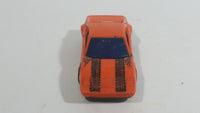 HTF 1996 Hot Wheels G-Force Ferrari 328 GTB Orange Plastic Body Die Cast Toy Car Vehicle