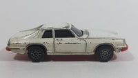 Vintage Corgi Juniors Jaguar XJ-S White Die Cast Toy Car Vehicle Made in Gt. Britain