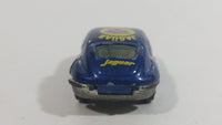 Yatming Jaguar Type-E #10 Dark Blue With Union Jack No. 1010 Die Cast Toy Luxury Car Vehicle