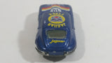 Yatming Jaguar Type-E #10 Dark Blue With Union Jack No. 1010 Die Cast Toy Luxury Car Vehicle