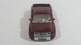 2008 Hot Wheels Nissan Titan Metalflake Burgundy Red Die Cast Toy Lowrider Truck Vehicle