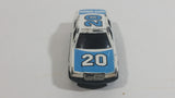 Yatming No. 820 Mercedes Benz 380SEL Super Runner #20 White Blue Die Cast Toy Car Vehicle