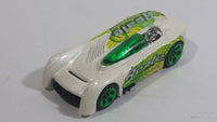 2003 Hot Wheels Carbonated Cruisers Monoposto Pearl White Die Cast Toy Car Vehicle