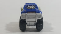 Zuru Metal Machines Monster Truck Blue and Chrome Die Cast Toy Car Vehicle