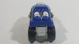 Zuru Metal Machines Monster Truck Blue and Chrome Die Cast Toy Car Vehicle