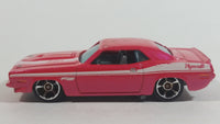 2012 Hot Wheels Muscle Mania - Mopar '70 Plymouth AAR Cuda Pink Die Cast Toy Muscle Car Vehicle