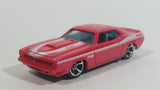 2012 Hot Wheels Muscle Mania - Mopar '70 Plymouth AAR Cuda Pink Die Cast Toy Muscle Car Vehicle