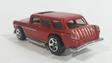 2010 Hot Wheels Hot Auctions Chevy Nomad Metalflake Dark Red Die Cast Toy Station Wagon Car Vehicle