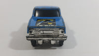 Vintage 1980s Road Champs Promotion Design Pickup Truck Blue Die Cast Toy Car Vehicle