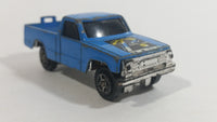 Vintage 1980s Road Champs Promotion Design Pickup Truck Blue Die Cast Toy Car Vehicle