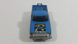 Vintage 1980s Road Champs Promotion Design Pickup Truck Blue Die Cast Toy Car Vehicle