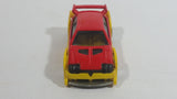 2010 Hot Wheels Hot Tunerz Flight 03 Red with Yellow Trim Die Cast Toy Car Vehicle