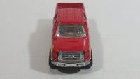 2010 Hot Wheels City Works Rides 2009 Ford F-150 Truck Bright Red Die Cast Toy Car Vehicle