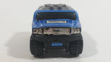 2005 Hot Wheels Robo Revenge Rockster Blue Hummer Style Die Cast Toy Car Vehicle