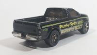 1999 Hot Wheels House Calls 1997 Ford F-150 Black Rusty Pipes Plumbing Die Cast Toy Pickup Truck Vehicle