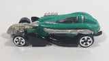 2002 Hot Wheels Saltflat Racer Green Die Cast Toy Car Vehicle McDonald's Happy Meal