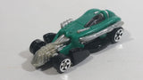 2002 Hot Wheels Saltflat Racer Green Die Cast Toy Car Vehicle McDonald's Happy Meal