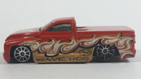 2003 Hot Wheels Switchback Dark Orange Truck Die Cast Toy Car Vehicle