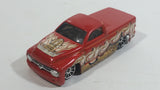 2003 Hot Wheels Switchback Dark Orange Truck Die Cast Toy Car Vehicle