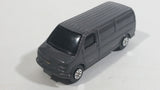 Maisto 2000 Chevrolet Express Van Dark Grey Die Cast Toy Car Vehicle