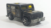 2001 Hot Wheels Armored Truck Always Safe Black Die Cast Toy Car Vehicle