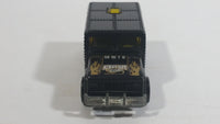 2001 Hot Wheels Armored Truck Always Safe Black Die Cast Toy Car Vehicle