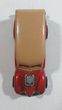 2008 Hot Wheels Team: Surf's Up '40s Woodie Dark Red Surfing Die Cast Toy Muscle Car Vehicle