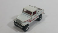 2009 Hot Wheels Heat Fleet Jeep Scrambler White Die Cast Toy Car Vehicle