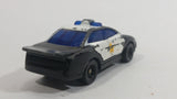 1997 Hot Wheels McDonald's Police Car Black White Die Cast Toy Car Vehicle