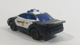 1997 Hot Wheels McDonald's Police Car Black White Die Cast Toy Car Vehicle