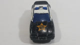 1997 Hot Wheels McDonald's Police Car Black White Die Cast Toy Car Vehicle