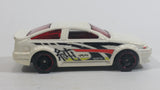 2010 Hot Wheels Hot Tunerz Toyota AE-86 Corolla Pearl White Die Cast Toy Car Vehicle