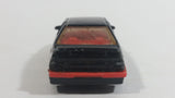 1991 Hot Wheels Peugeot 405 Black Die Cast Toy Car Vehicle