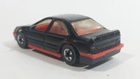 1991 Hot Wheels Peugeot 405 Black Die Cast Toy Car Vehicle