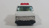 Yatming 1970s Ford Econoline Police Cop Van White and Black Die Cast Toy Car Vehicle