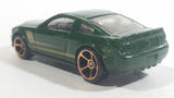 2010 Hot Wheels Faster Than Ever '07 Shelby GT500 Dark Green Die Cast Toy Muscle Car Vehicle