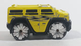 2004 Hot Wheels First Editions Blings Hummer H2 Yellow Die Cast Toy Car Vehicle