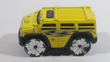 2004 Hot Wheels First Editions Blings Hummer H2 Yellow Die Cast Toy Car Vehicle