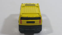 2004 Hot Wheels First Editions Blings Hummer H2 Yellow Die Cast Toy Car Vehicle