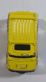 2004 Hot Wheels First Editions Blings Hummer H2 Yellow Die Cast Toy Car Vehicle