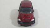 Motor Max Super Wheels Chrysler PT Cruiser No. 6016 Dark Red Die Cast Toy Car Vehicle