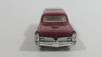 2010 Hot Wheels City Works Custom '66 GTO Wagon Fire Department Dark Red and White Die Cast Toy Car Vehicle