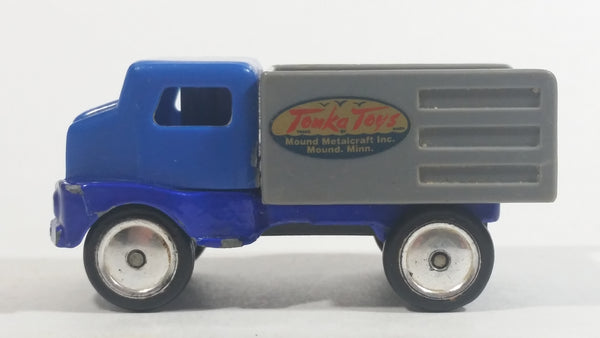 1998 Maisto Tonka Toys Hasbro Farm Truck Mound Metalcraft Mound, Minn Blue Grey Die Cast Toy Car Vehicle