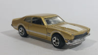 2010 Hot Wheels '71 Maverick Grabber Gold Die Cast Toy Muscle Car Vehicle