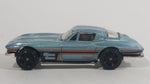 2013 Hot Wheels HW Showroom Corvette 60th '64 Corvette Sting Ray Pearl Light Blue Die Cast Toy Classic Muscle Car Vehicle