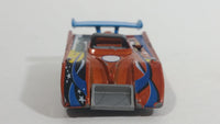 2002 Hot Wheels Happy Birthday Shadow Mk IIa Dark Orange Die Cast Toy Race Car Vehicle