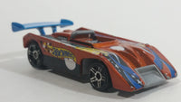 2002 Hot Wheels Happy Birthday Shadow Mk IIa Dark Orange Die Cast Toy Race Car Vehicle