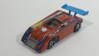 2002 Hot Wheels Happy Birthday Shadow Mk IIa Dark Orange Die Cast Toy Race Car Vehicle